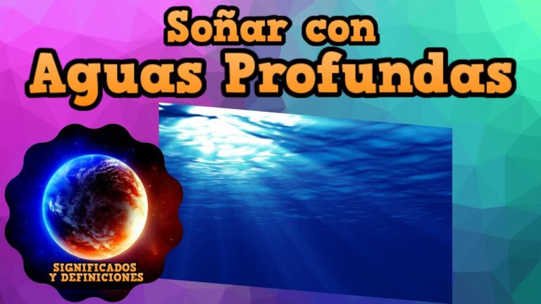 soñar con nadar en aguas profundas