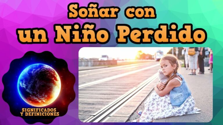 soñar con niños perdidos
