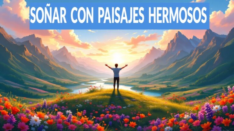 soñar con paisajes hermosos