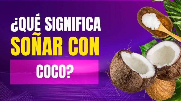 soñar con pelar cocos