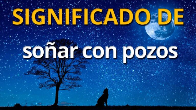 soñar con pozo de agua