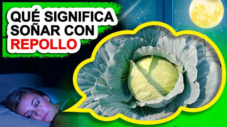 soñar con repollo