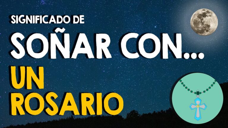 soñar con rosario de oro