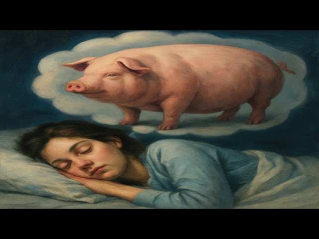 soñar con un cerdo grande y gordo