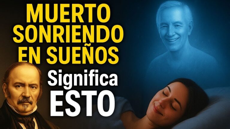 soñar con un fallecido que te sonríe