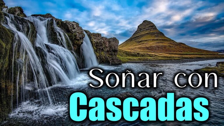 soñar con una cascada de agua
