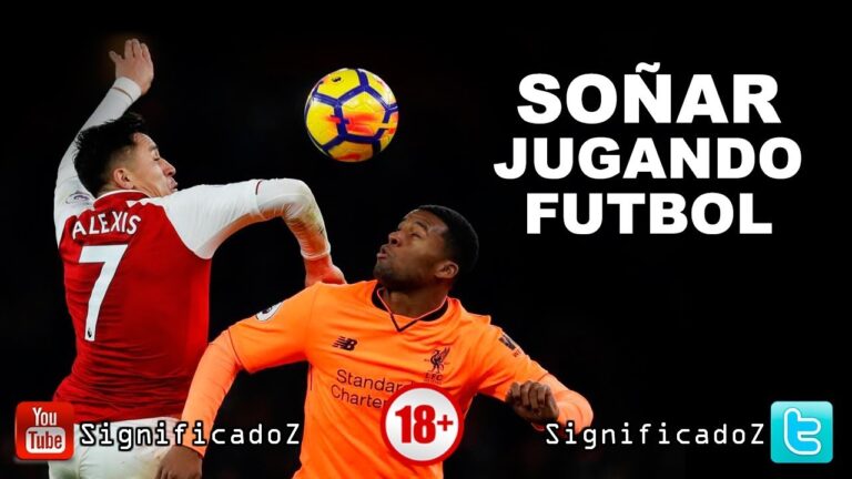 soñar jugando futbol