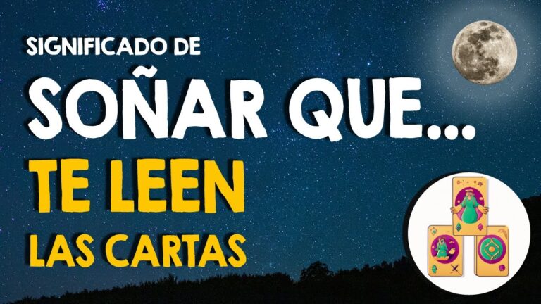 soñar que le leen las cartas a otra persona