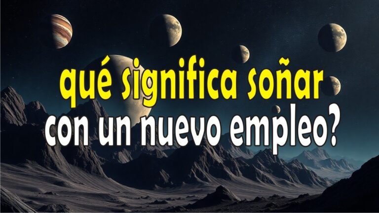 soñar que me ofrecen trabajo