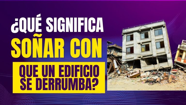 soñar que se derrumba un edificio