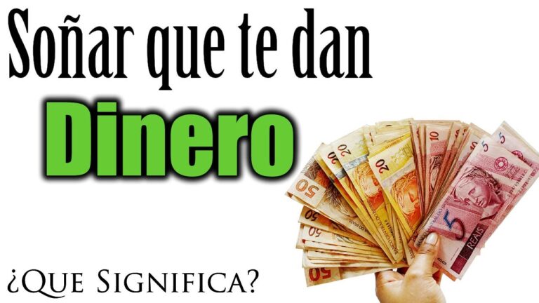 soñar que te pagan dinero