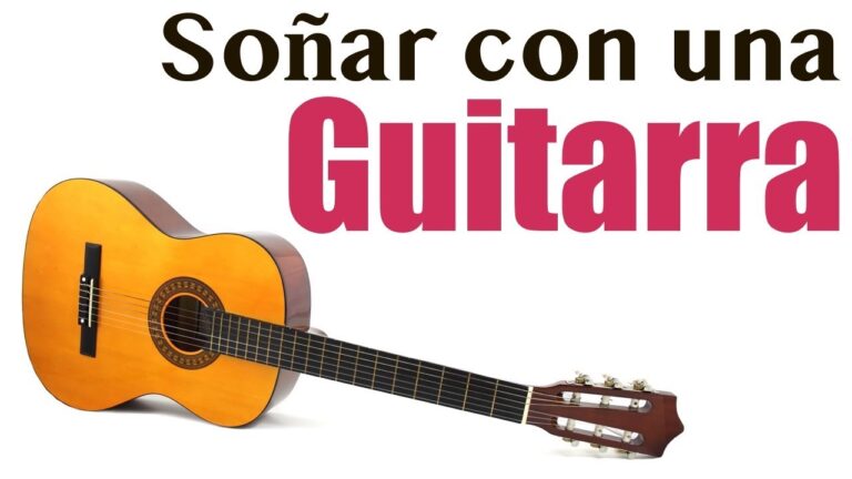 soñar tocando guitarra