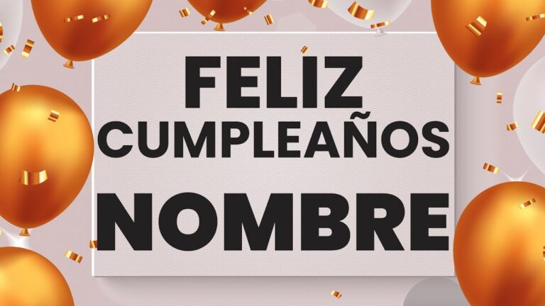 tarjetas de cumpleaños personalizadas con nombre