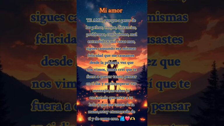 te amo a pesar de las dificultades