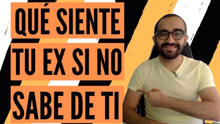 tu ex no quiere saber nada de ti