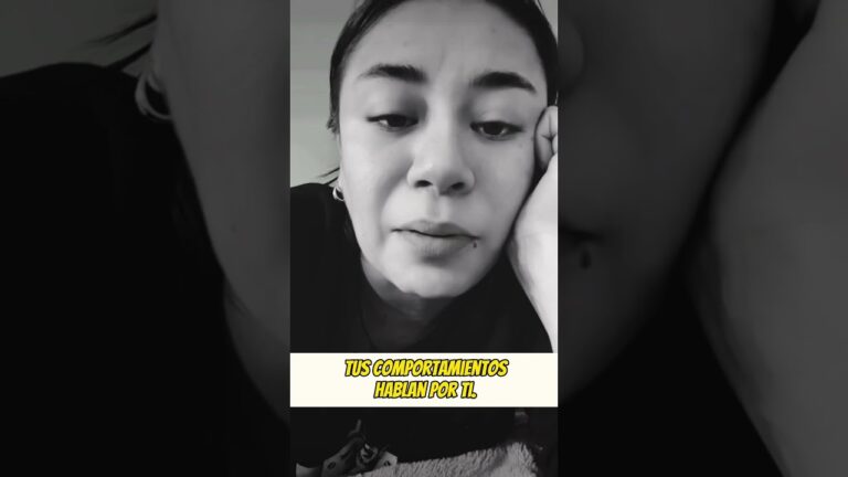 tus acciones hablan por ti