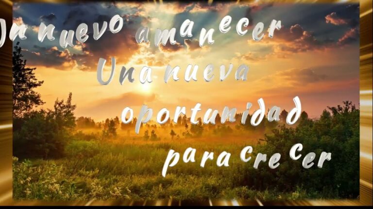 un nuevo amanecer una nueva oportunidad