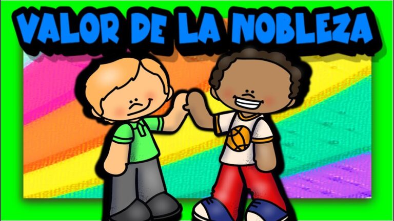 valor de la nobleza para niños